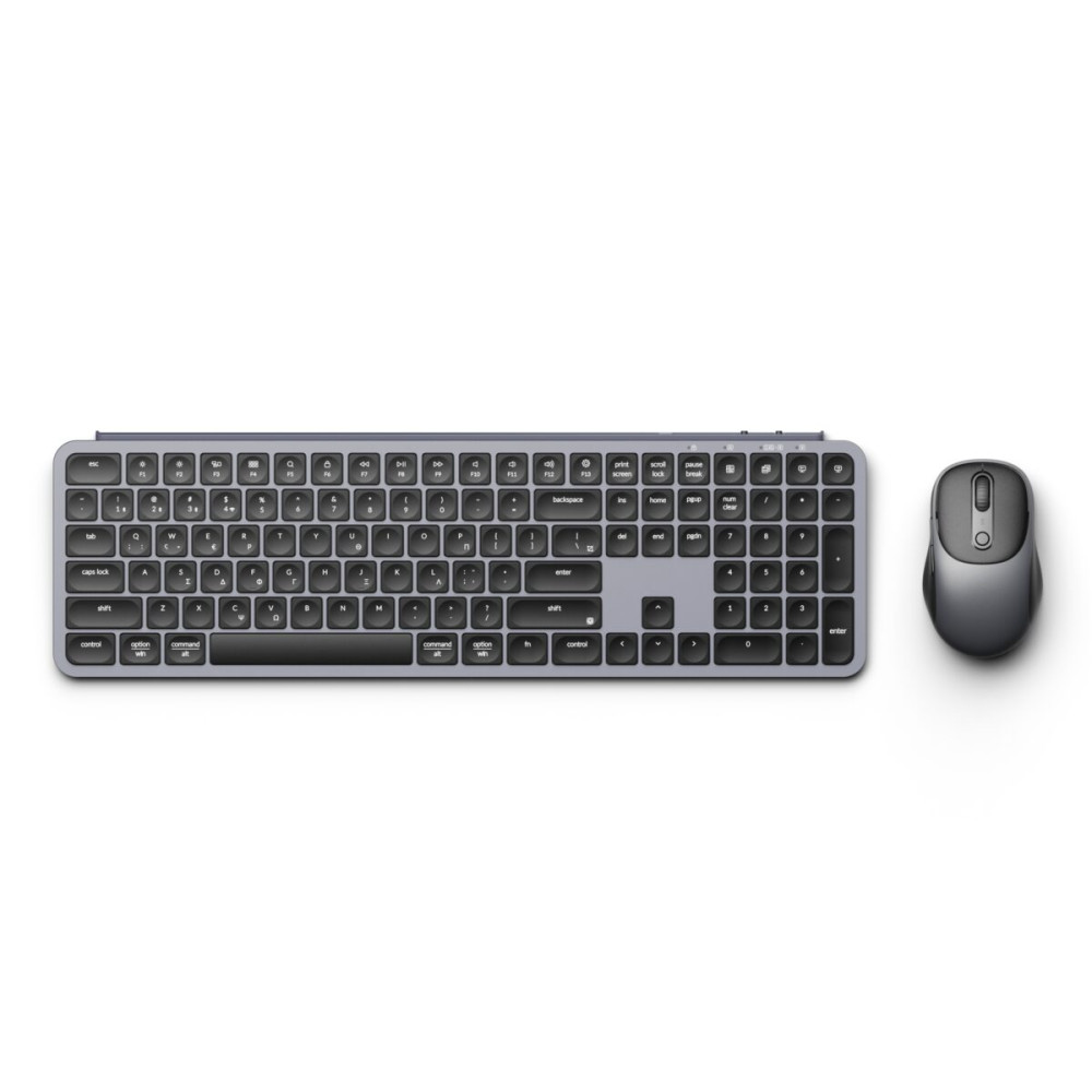 Keychron B6 Pro Combo (KCBD4-GR) Ultraslim Wireless Keyboard and Mouse 100% GR - Space Grey