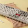 Keychron V6 Max Retro (V6M-R1) QMK/VIA BT/2,4/Wired Custom Mechanical Keyboard Red Switch 100% US