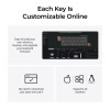 Keychron K6 HE (K6H-J1) Shine-Through Wireless Magnetic Hall Effect RGB Keyboard 65% US Layout