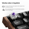 Keychron K6 HE (K6H-J1) Shine-Through Wireless Magnetic Hall Effect RGB Keyboard 65% US Layout