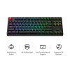 Keychron C3 Pro (C3PX-H1) QMK/VIA Mechanical Red Switch - 8K Polling Rate Hot Swap. 80% US RGB