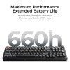 Keychron V5 Ultra (V5U-D1) QMK/VIA 8K Wireless Custom Mechanical Keyboard Red Switch RGB 96% US
