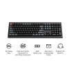 Keychron V6 Ultra (V6U-D3) QMK/VIA 8K Wireless Custom Mechanical Keyboard Brown Switch RGB 100% US