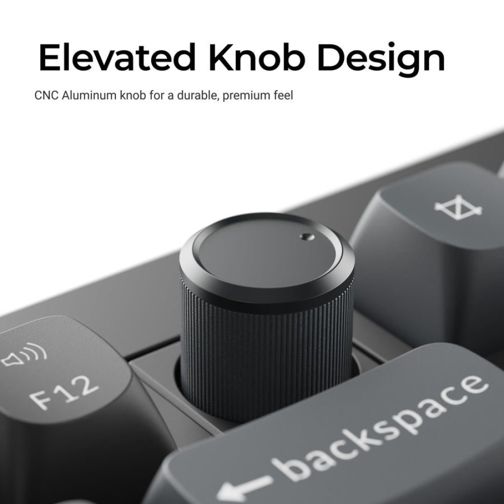 Keychron V6 Ultra (V6U-D3) QMK/VIA 8K Wireless Custom Mechanical Keyboard Brown Switch RGB 100% US