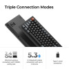 Keychron V6 Ultra (V6U-D4) QMK/VIA 8K Wireless Custom Mechanical Keyboard Banana Switch RGB 100% US