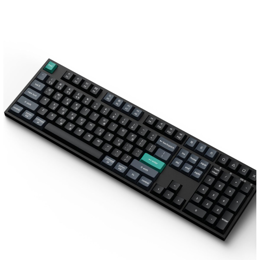 Keychron B36 (B36-K9-GR) Wireless Keyboard 100% GR Layout Black