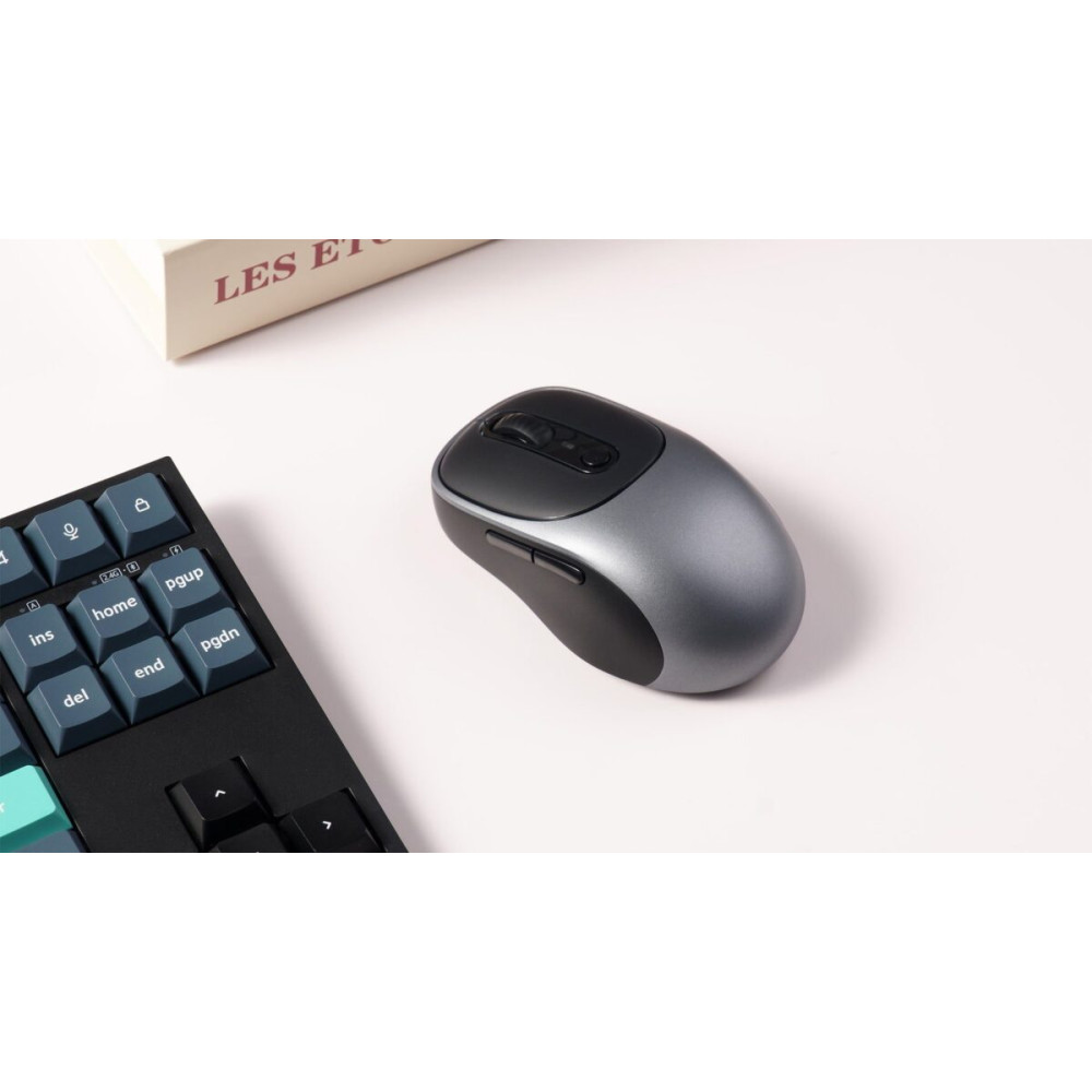 Keychron BM24 (BM24-C61) Wireless Mouse 1K Polling Rate Metal Gray