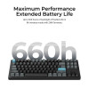 Keychron Q3 Ultra (Q3U-M4) ZMK RGB 8K Wireless Custom Mechanical Keyboard-Banana Switch 80% US