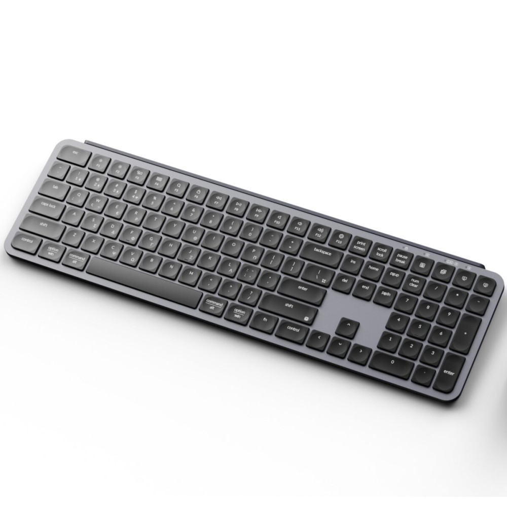 Keychron B6 Pro (B6P-K1-GR) Ultraslim Wireless BT Keyboard ZMK Online customization - Gray 100% GR
