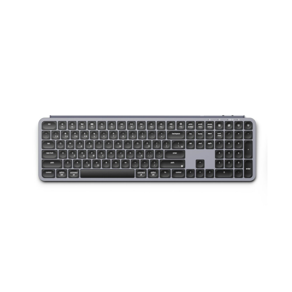 Keychron B6 Pro (B6P-K1-GR) Ultraslim Wireless BT Keyboard ZMK Online customization - Gray 100% GR