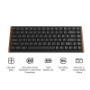 Keychron K3 Ultra (K3U-H3) ZMK 8K Wireless Mechanical Keyboard Brown Switch Low Profile Wood Fr. 75%