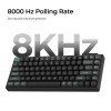 Keychron K2 Ultra (K2U-J1) ZMK Wireless 8K Mechanical Keyboard Red Switch (Hot-Swap) 75% Us Layout