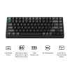 Keychron K2 Ultra (K2U-J3) ZMK Wireless 8K Mechanical Keyboard Brown Switch (Hot-Swap) 75% Us Layout