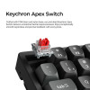 Keychron K2 Ultra (K2U-J3) ZMK Wireless 8K Mechanical Keyboard Brown Switch (Hot-Swap) 75% Us Layout