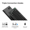 Keychron K10 Ultra (K10U-H4) ZMK Wireless 8K Mechanical Keyboard BananaSwitch (Hot-Swap) 100% Us Lay
