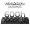 Keychron K10 Ultra (K10U-H4) ZMK Wireless 8K Mechanical Keyboard BananaSwitch (Hot-Swap) 100% Us Lay