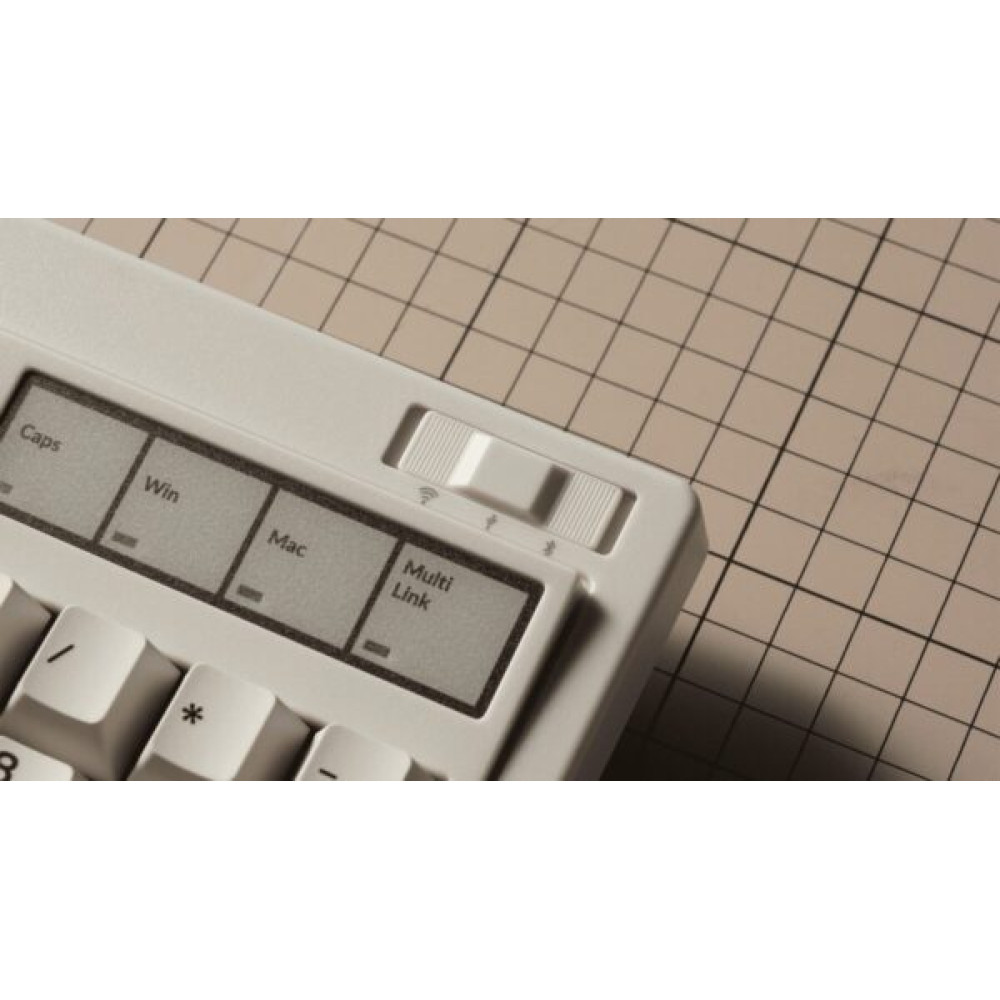 Keychron R6 (R6-M3) QMK Wireless Mechanical Keyboard Brown Switch Hot-Swap RGB 100% US Retro