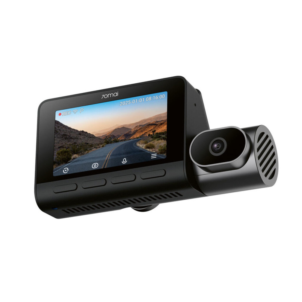 70mai Dash Cam 4K T800 & 1080 Rear Cam. & 128GB SD 3-Channel w/ Dual 4K, IMX678,  AI Detection