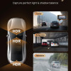 70mai Dash Cam 4K T800 & 1080 Rear Cam. & 128GB SD 3-Channel w/ Dual 4K, IMX678,  AI Detection