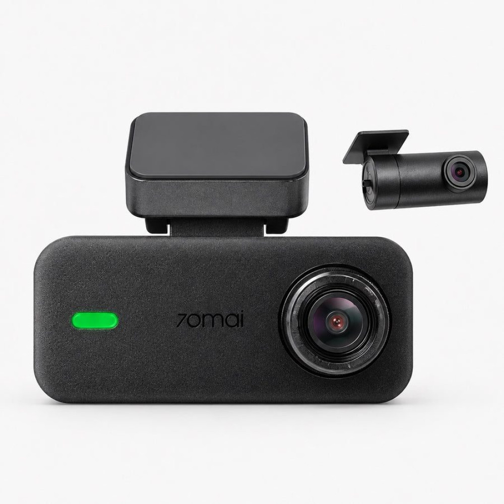 70mai A210 Set Dash Cam - 1080 30fps (25fps rearview) emergency video, lumi Super Night Vision 32-25