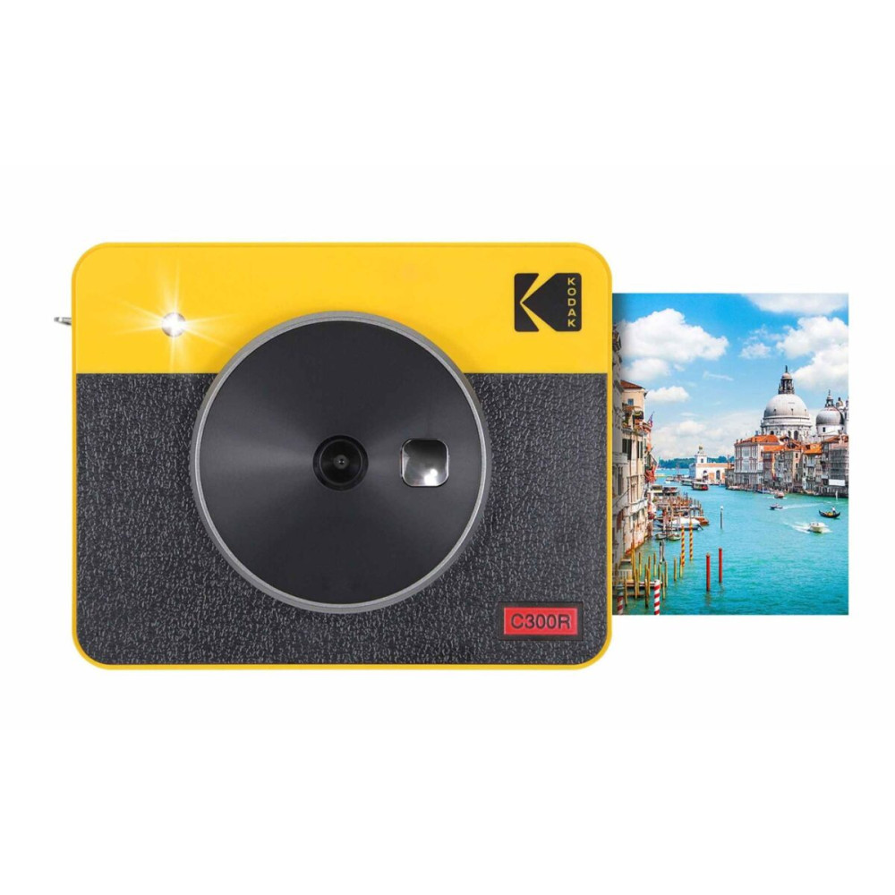 Kodak Mini Shot 3 Retro -Instant Camera & Photo Printer (7.6 x 7.6 cm) iOS & Android BT + 8 Sheets