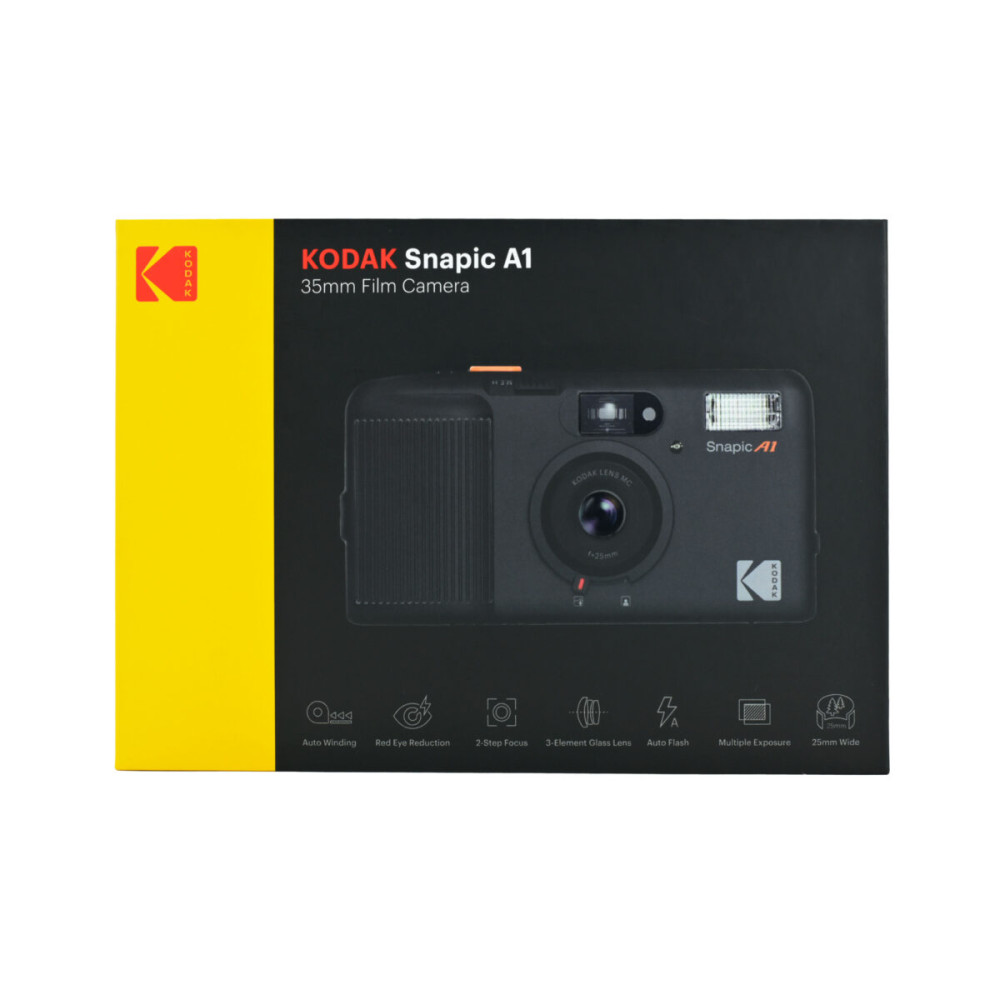 Kodak Snapic A1 35mm Film Camera Grey motorized