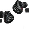 KZ ZST Black  With Mic - IEM 3,5 In Ear Monitor Earphones, Dynamic Hybrid Dual Driver 1BA+1DD
