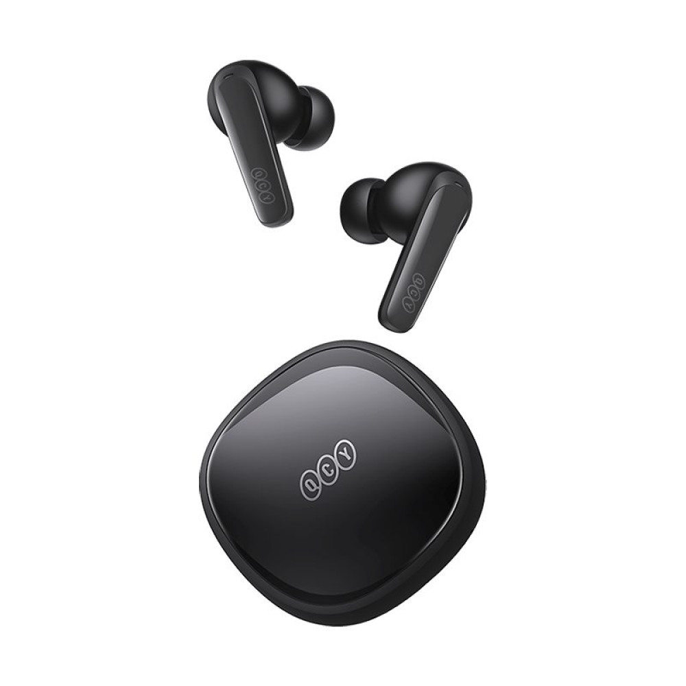 QCY T13X TWS Black - 30 hour battery True Wireless in-ear earbuds - Quick Charge 380mAh Gaming 0,068
