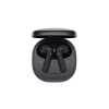 QCY Air Dark Grey Semi-Ear TWS Earbuds, quad Mic ENC multi-point connection, leather grain case