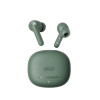 QCY Buds ANC Green (HT15)- 45db ANC TWS Earbuds 35h 5 mic ENC, ear-canal adaptive tech, leather case