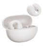 QCY Crossky C10 White Open Ear TPU Earclip, IPX5 Call Noise Reduction BT 5.4 Earbuds 30h
