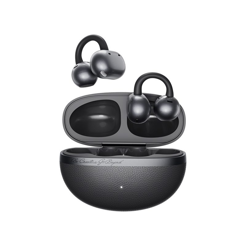 QCY Crossky C50 Grey (CT06) Open Ear Earclip, BT 6.0, IPX5 waterproof, 35h gray