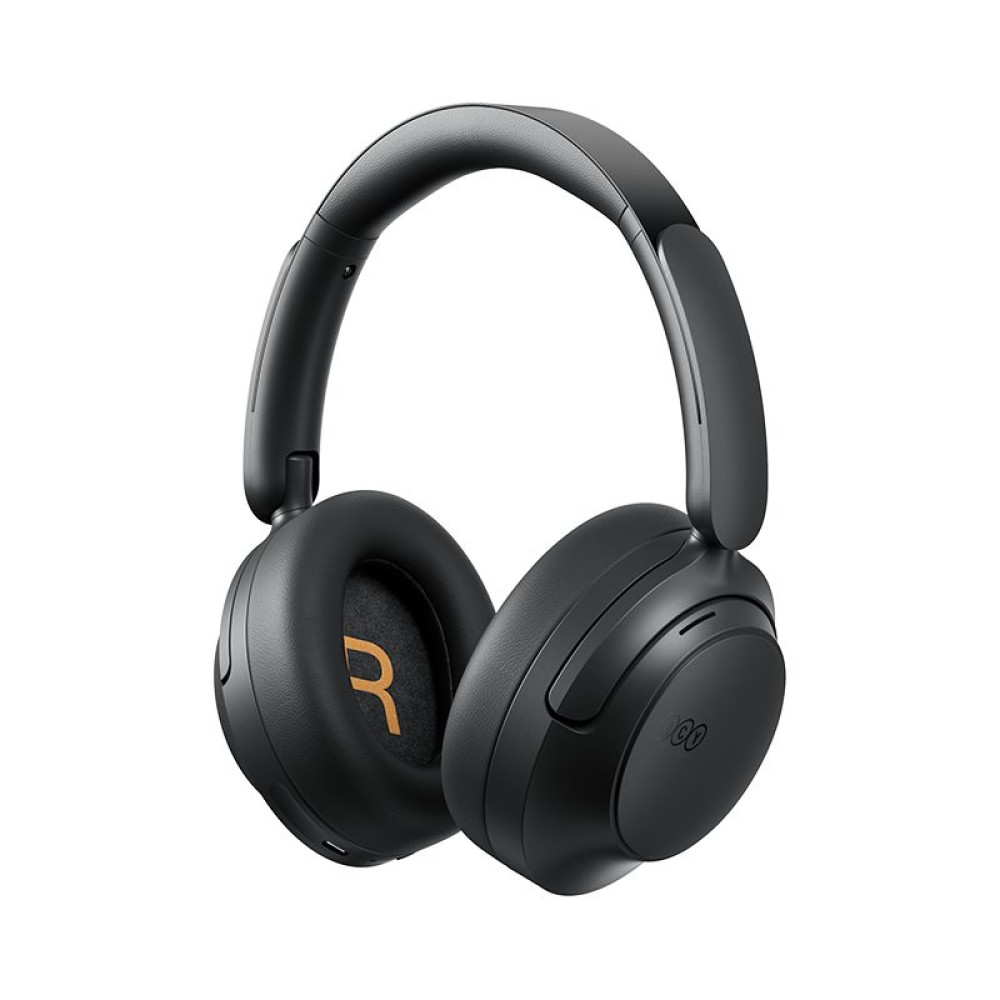 QCY H3S Headphones Black - Type-C & Bluetooth 6.0 ANC iOS/Android Call Noise Cancelling Heasdet 102h