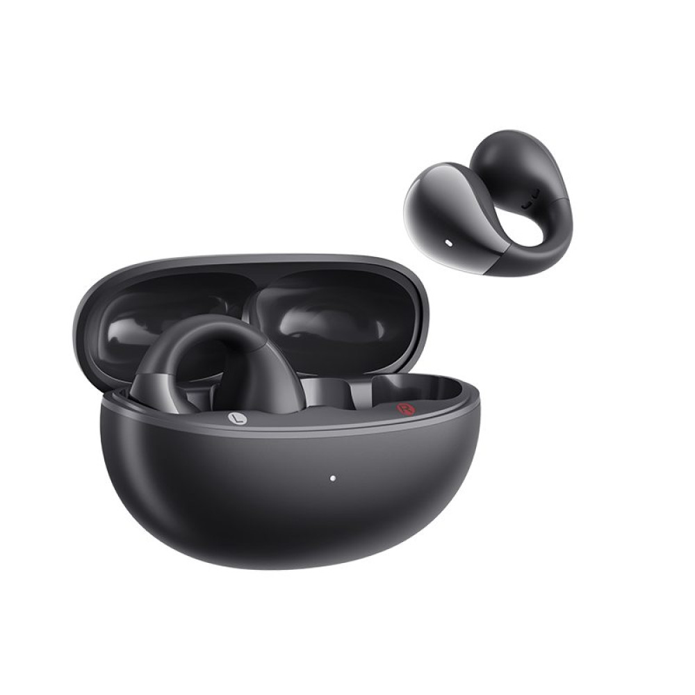 QCY Crossky C30S Black (QT33S) Open Ear BT6.0 LDAC/AAC/SBC Earbuds 40h Call noise AI cancelation Dua