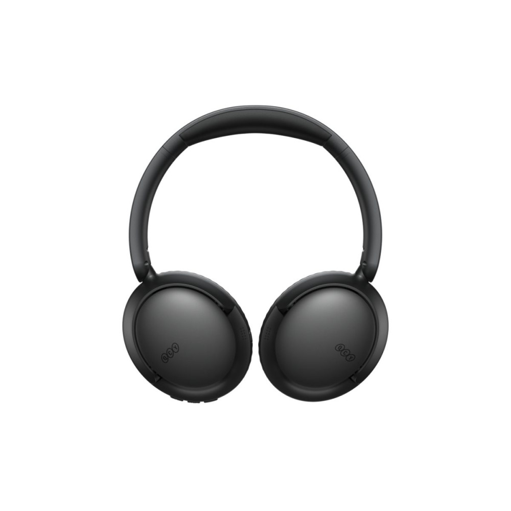 QCY H2S Lite Headphones Black - Type-C & Bluetooth Clear Call ENC iOS/Android 60hours 10m 40mm