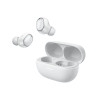 QCY MeloBuds A30 White - Adaptive A.I. ANC -60dB - 3 devices switch - IPX5 - 8mic Calls - Stemless