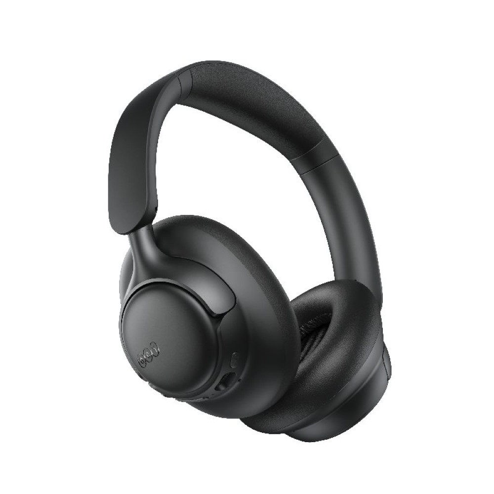 QCY H6 Neo Black - Bluetooth 6.0 ANC iOS/Android Call Noise Cancelling Headphones LDAC Graphene Driv