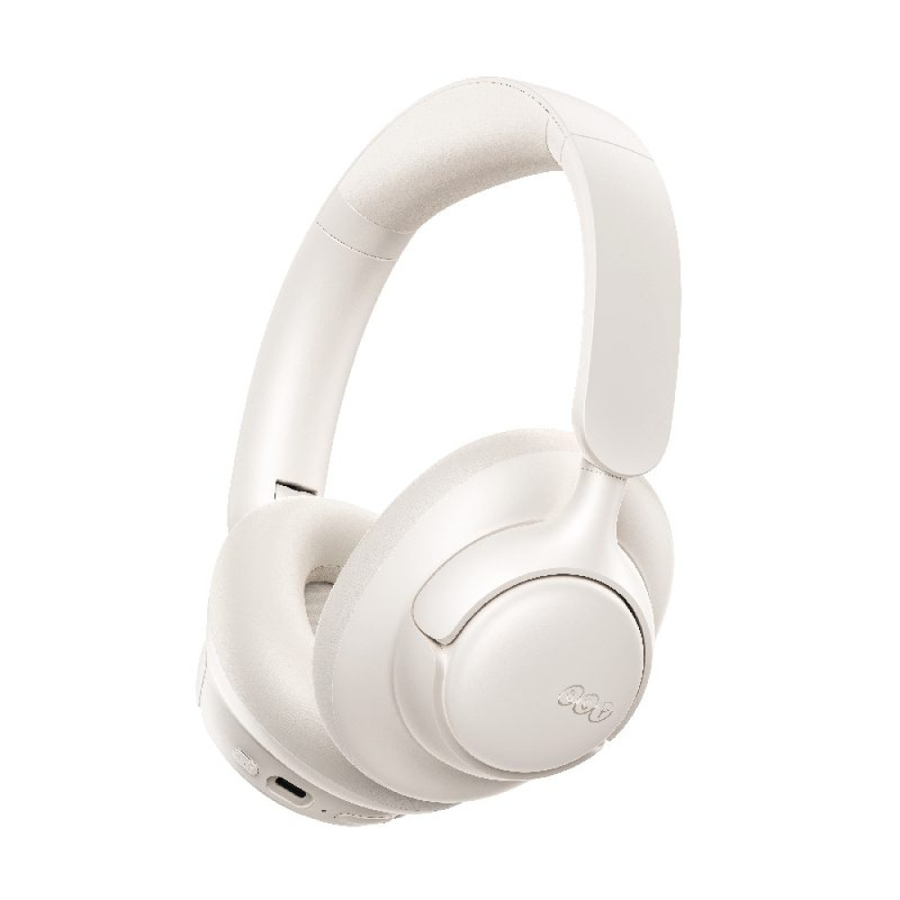 QCY H6 Neo White - Bluetooth 6.0 ANC iOS/Android Call Noise Cancelling Headphones LDAC Graphene Driv