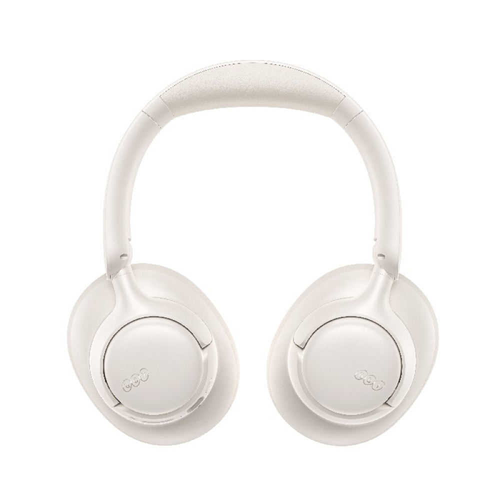 QCY H6 Neo White - Bluetooth 6.0 ANC iOS/Android Call Noise Cancelling Headphones LDAC Graphene Driv