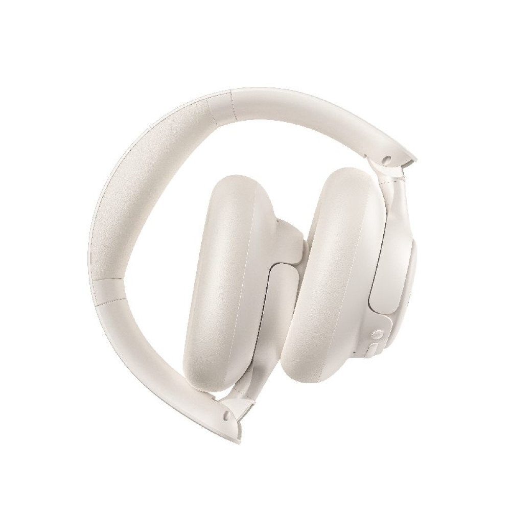 QCY H6 Neo White - Bluetooth 6.0 ANC iOS/Android Call Noise Cancelling Headphones LDAC Graphene Driv