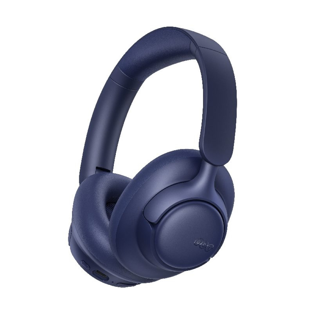 QCY H6 Neo Blue - Bluetooth 6.0 ANC iOS/Android Call Noise Cancelling Headphones LDAC Graphene Drive