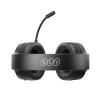 QCY Heroad V200 Wireless Quad Black - Bluetooth & WiFi & USB-A & USB-C RGB Gaming Headset PS4/PS5/PC