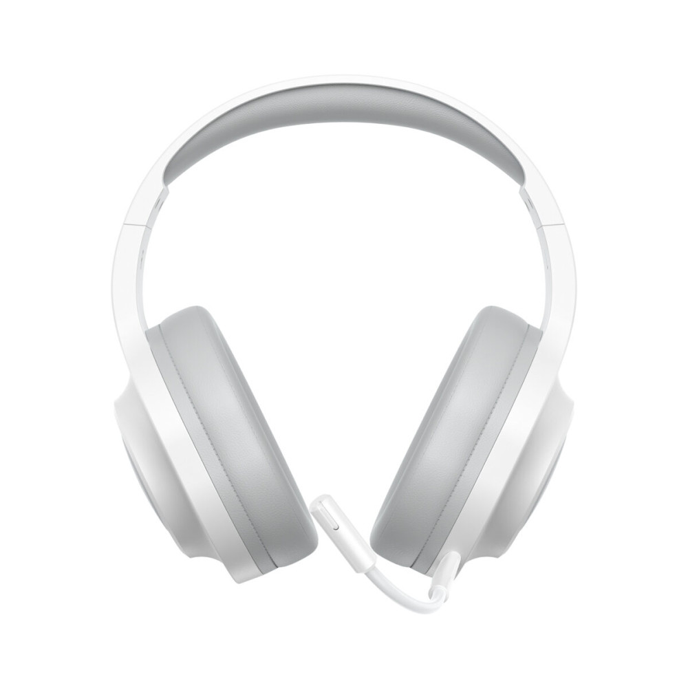 QCY Heroad V200 Wireless Quad White - Bluetooth & WiFi & USB-A & USB-C RGB Gaming Headset PS4/PS5/PC