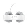 QCY Heroad V200 Wireless Quad White - Bluetooth & WiFi & USB-A & USB-C RGB Gaming Headset PS4/PS5/PC