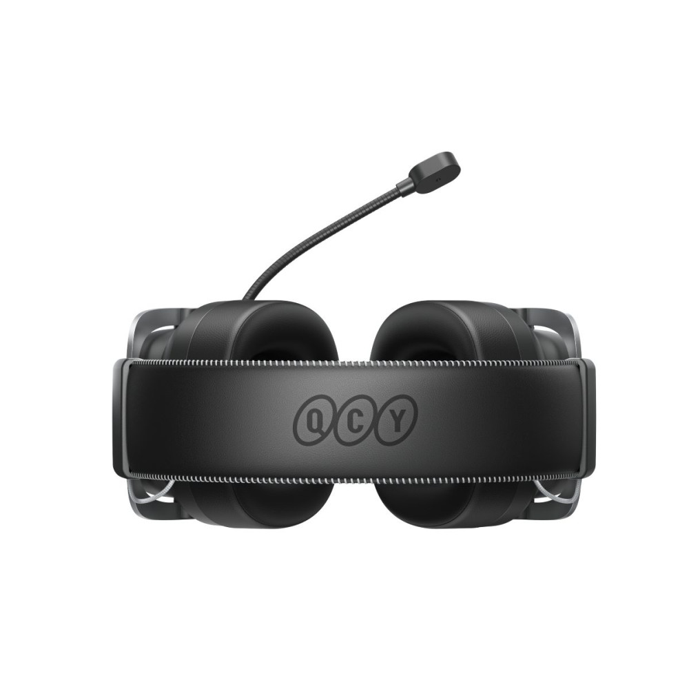 QCY Heroad VT200 Pro Tri-mode Black Wired/Wireless/BT Gaming Headset 53mm Metal Headband PS4/PS5/PC