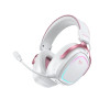 QCY Heroad GT2 Pink Wired/Wireless/BT/3.5jack/USB-C THX Gaming Headset PS4/PS5/PC