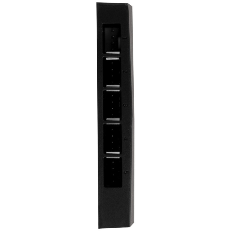 Arctic Case Fan Hub - PWM Sharing Hub for PC fans - 10 outputs - SATA Power