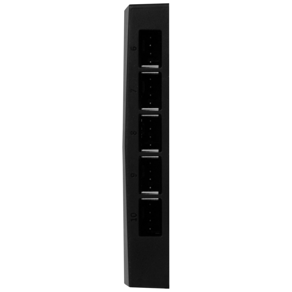 Arctic Case Fan Hub - PWM Sharing Hub for PC fans - 10 outputs - SATA Power