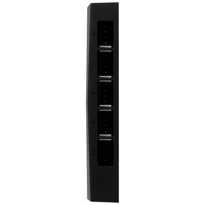 Arctic Case Fan Hub - PWM Sharing Hub for PC fans - 10 outputs - SATA Power