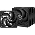 ARCTIC F12 PWM  Pack of 5pcs - best performance/noise Case Fan - 120mm black